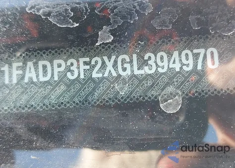 2016 Ford Focus Se from USA, damaged, VIN 1FADP3F2XGL394970